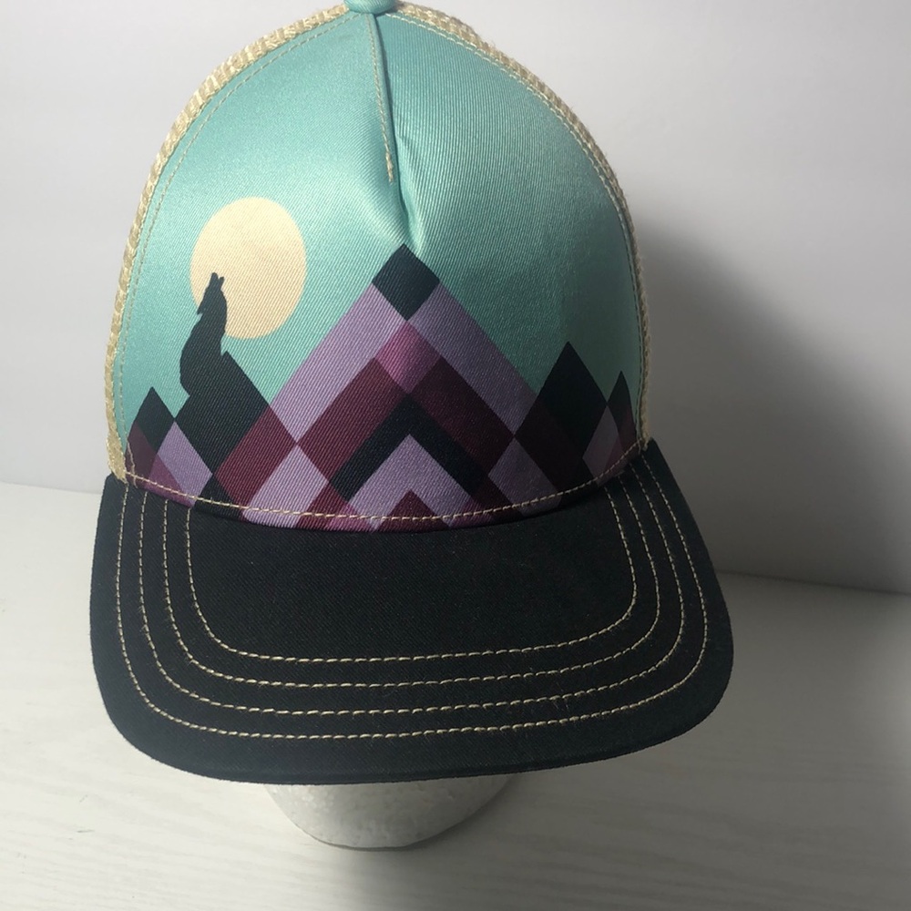 Pistil trucker hat mesh back adjustable